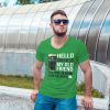 Guinness beer hello darkness my old friend st patrick's day shirt