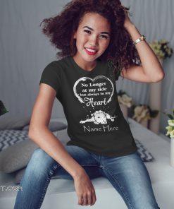 No longer at my side but always in my heart dog lover shirt