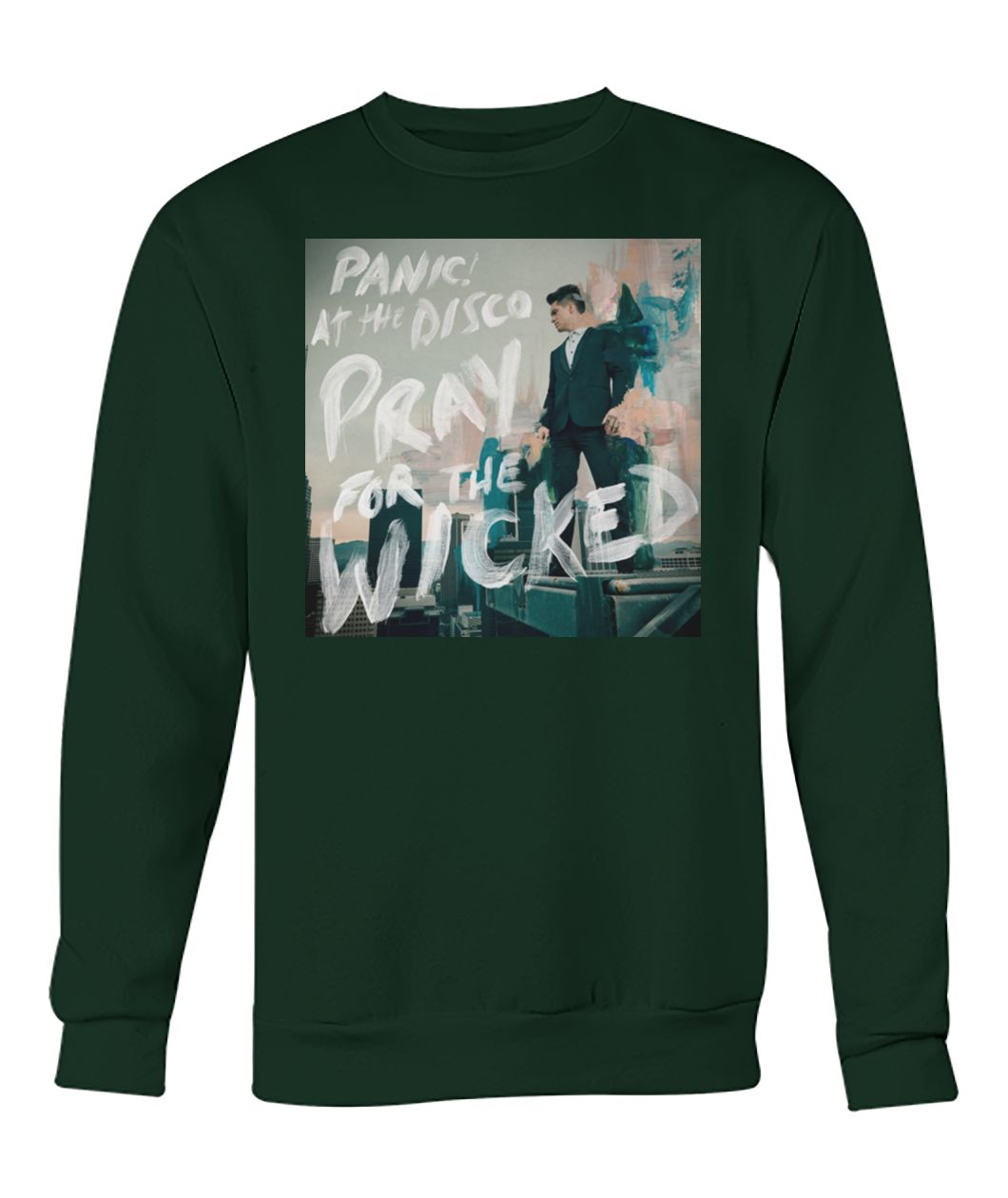 Panic at the disco pray for the wicked crew neck sweatshirt
