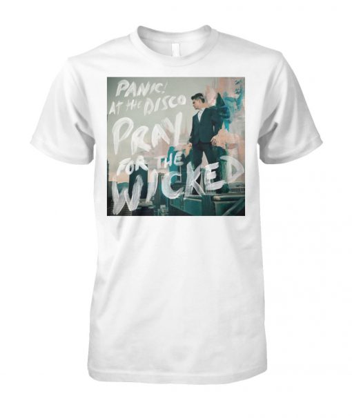 Panic at the disco pray for the wicked unisex cotton tee