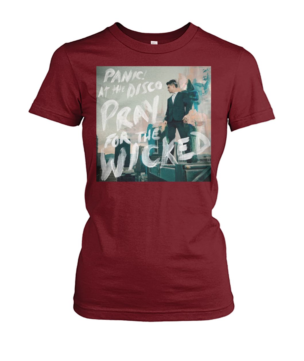 Panic at the disco pray for the wicked women's crew tee