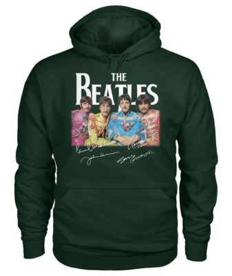 The beatles signature gildan hoodie