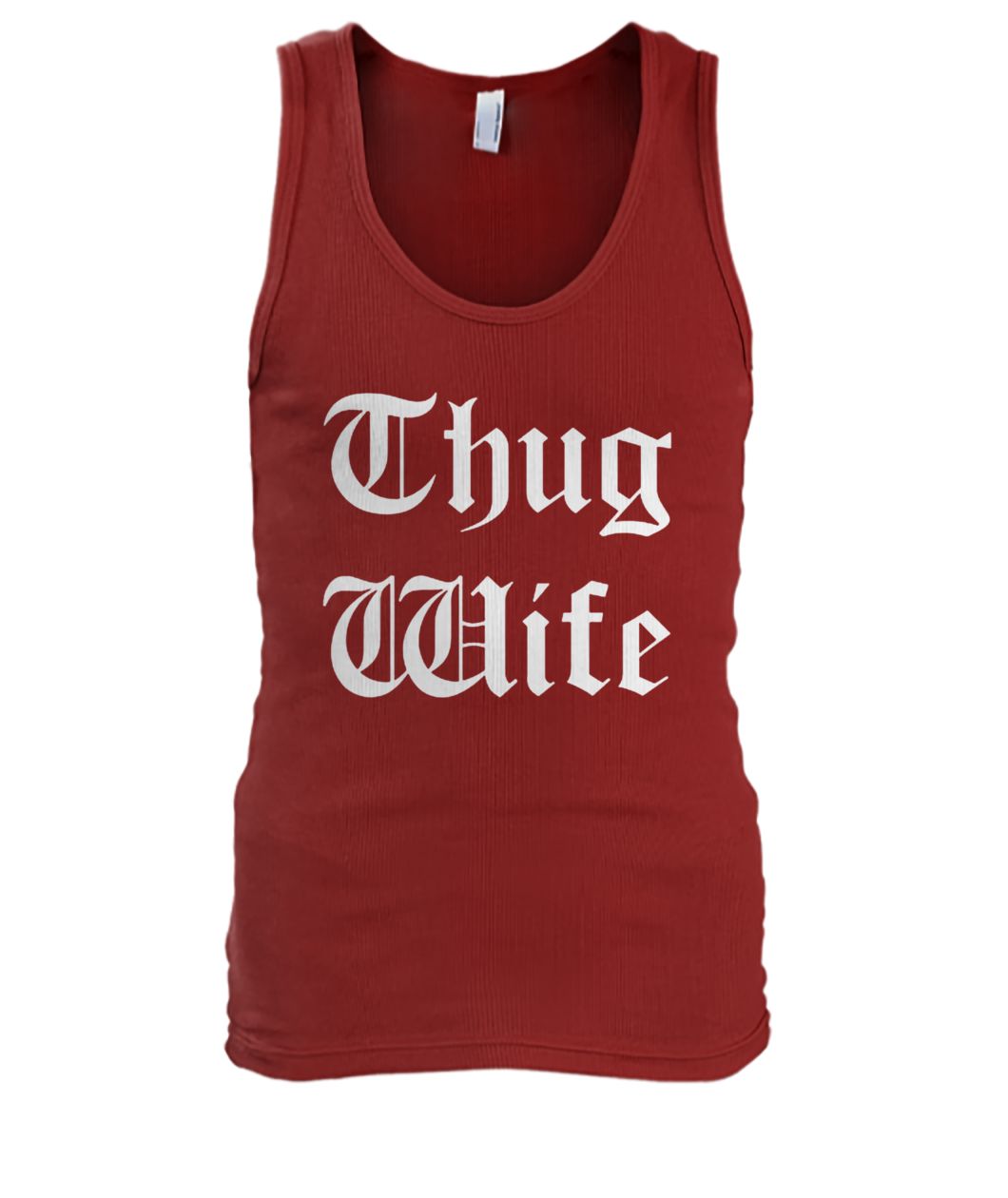 Thug wife men's tank top