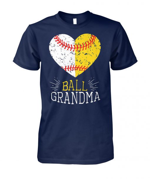 Ball grandma softball or baseball unisex cotton tee