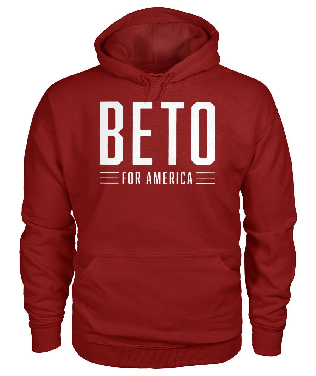 Beto for america logo campaign gildan hoodie
