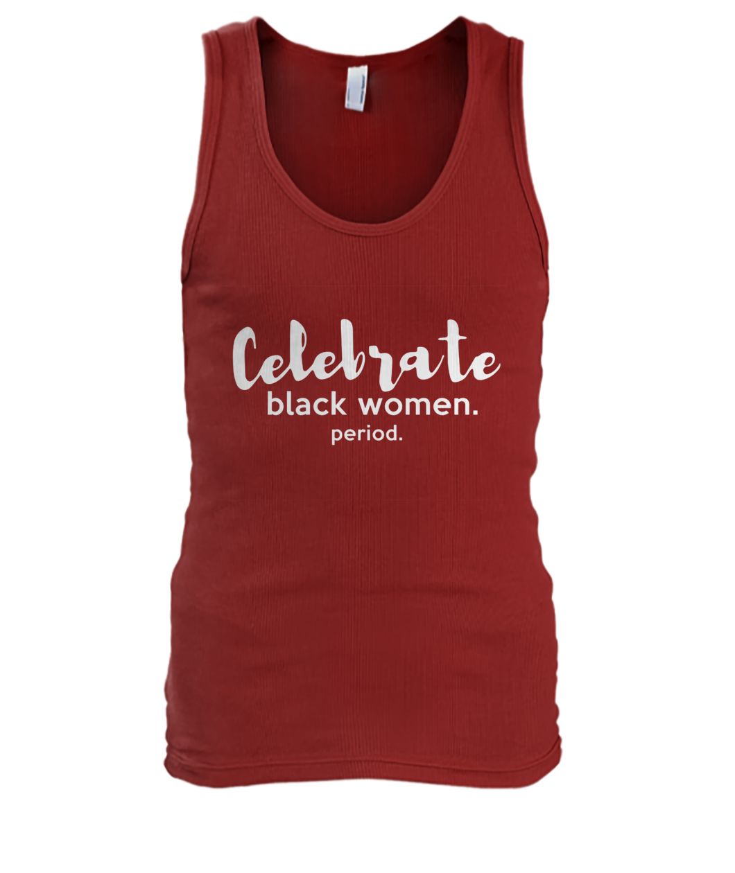 Celebrate black women period men's tank top