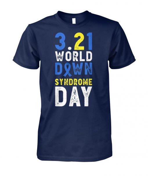 Down syndrome awareness world down syndrome unisex cotton tee