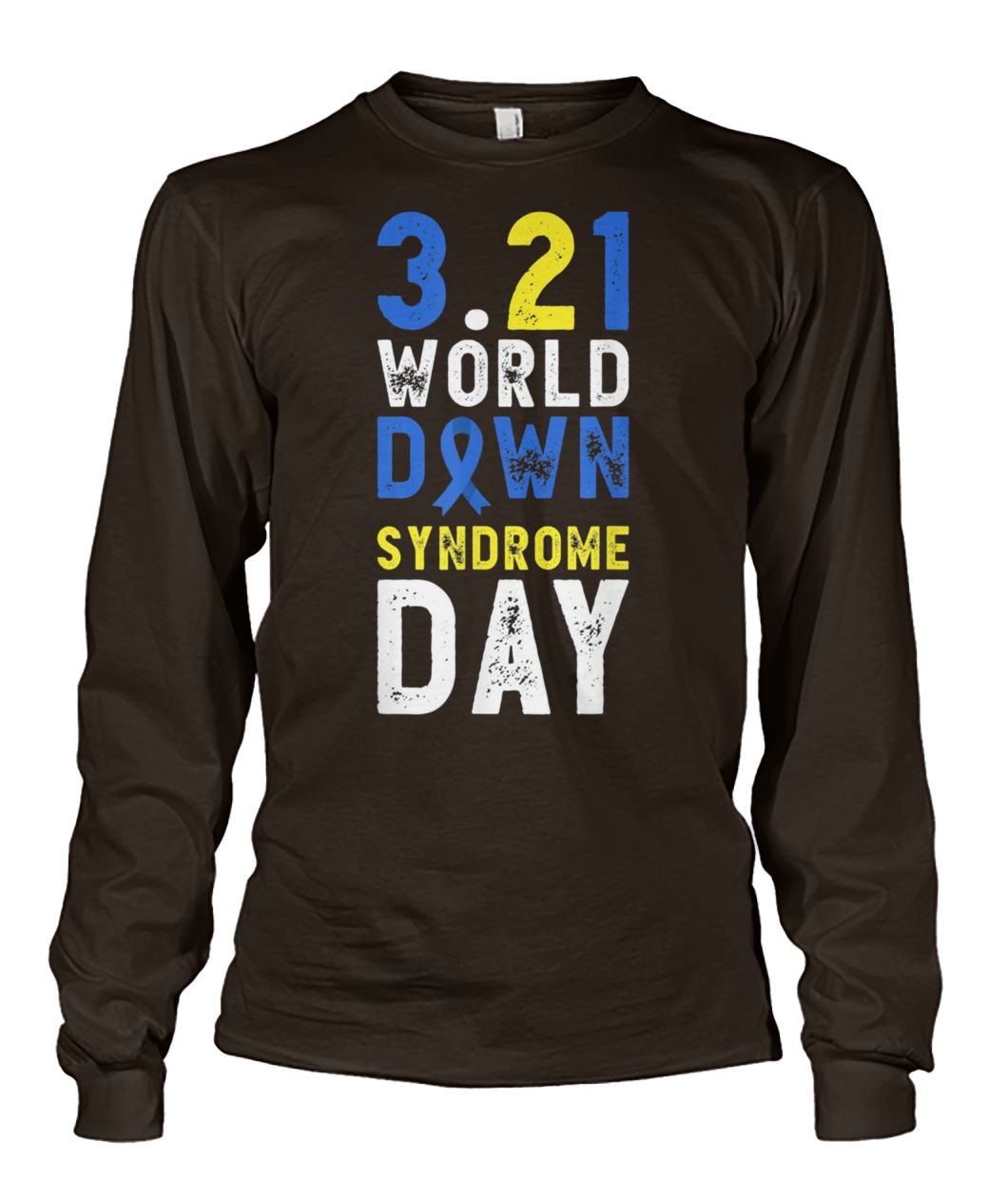 Down syndrome awareness world down syndrome unisex long sleeve