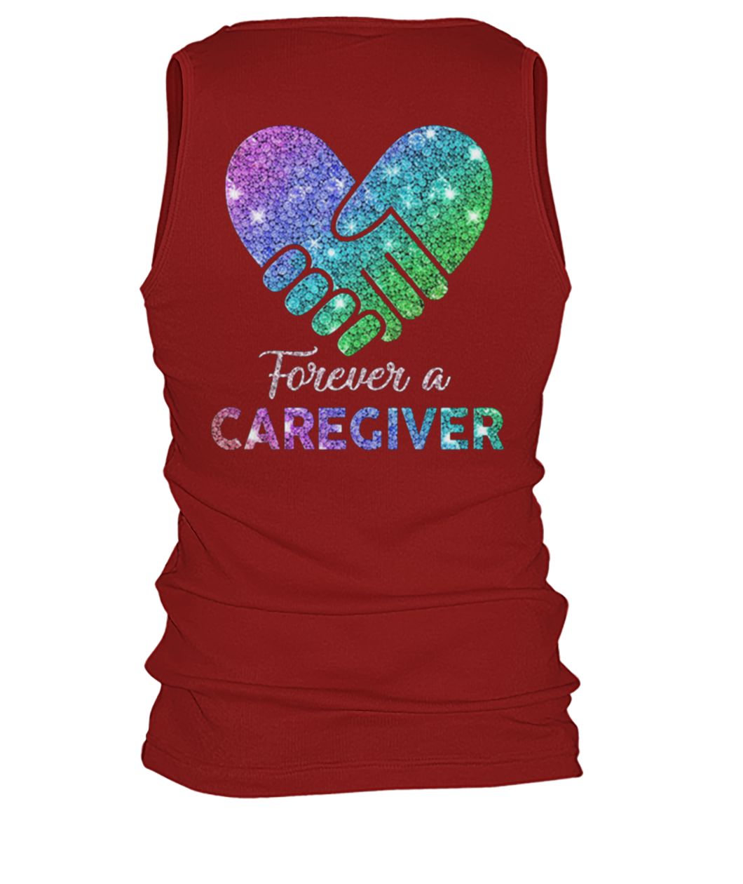 Forever a caregiver men's tank top
