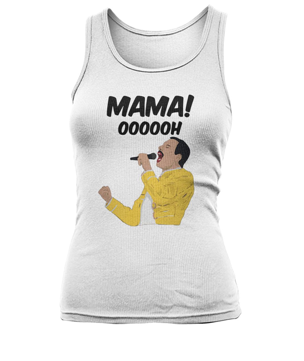 Freddie mercury mama oooooh women's tank top