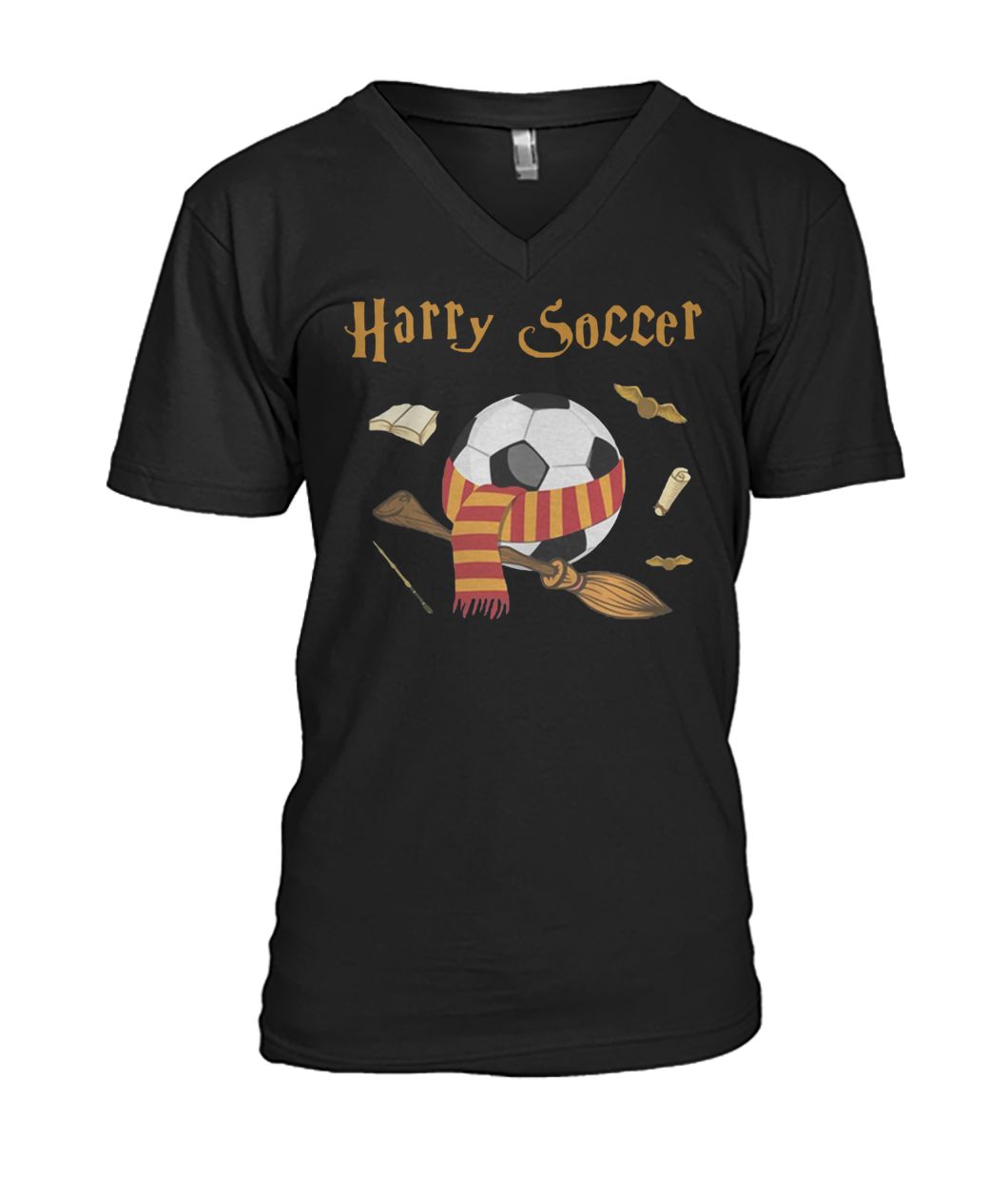 Harry potter harry soccer mens v-neck