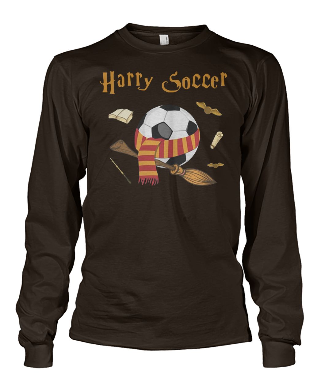 Harry potter harry soccer unisex long sleeve