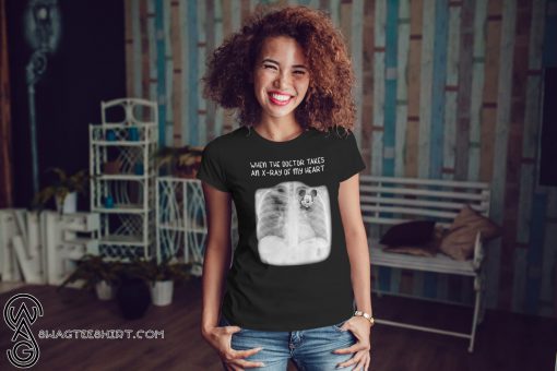 Mickey mouse when the doctor takes an x-rays of my heart shirt