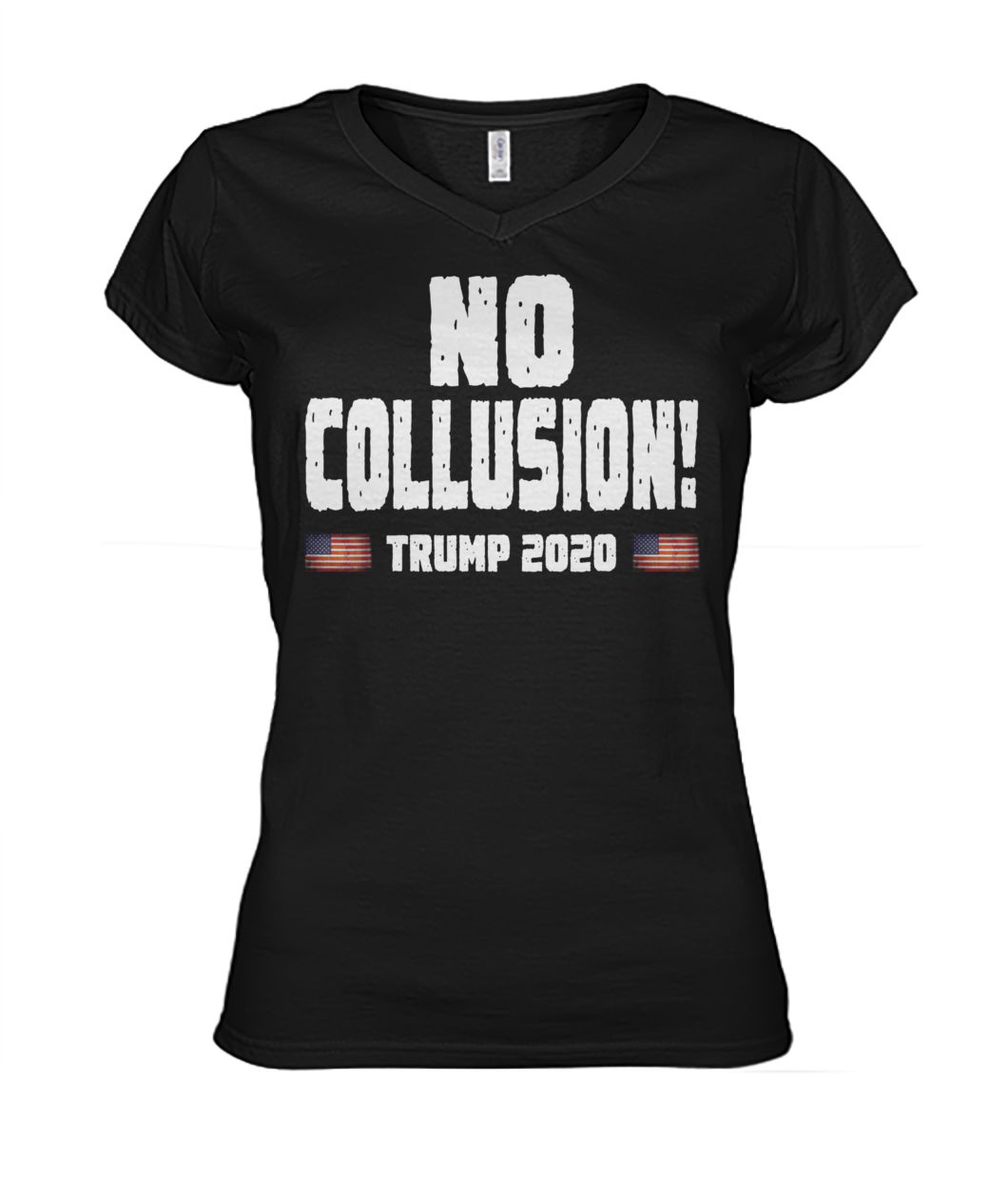 No collusion trump 2020 women's v-neck