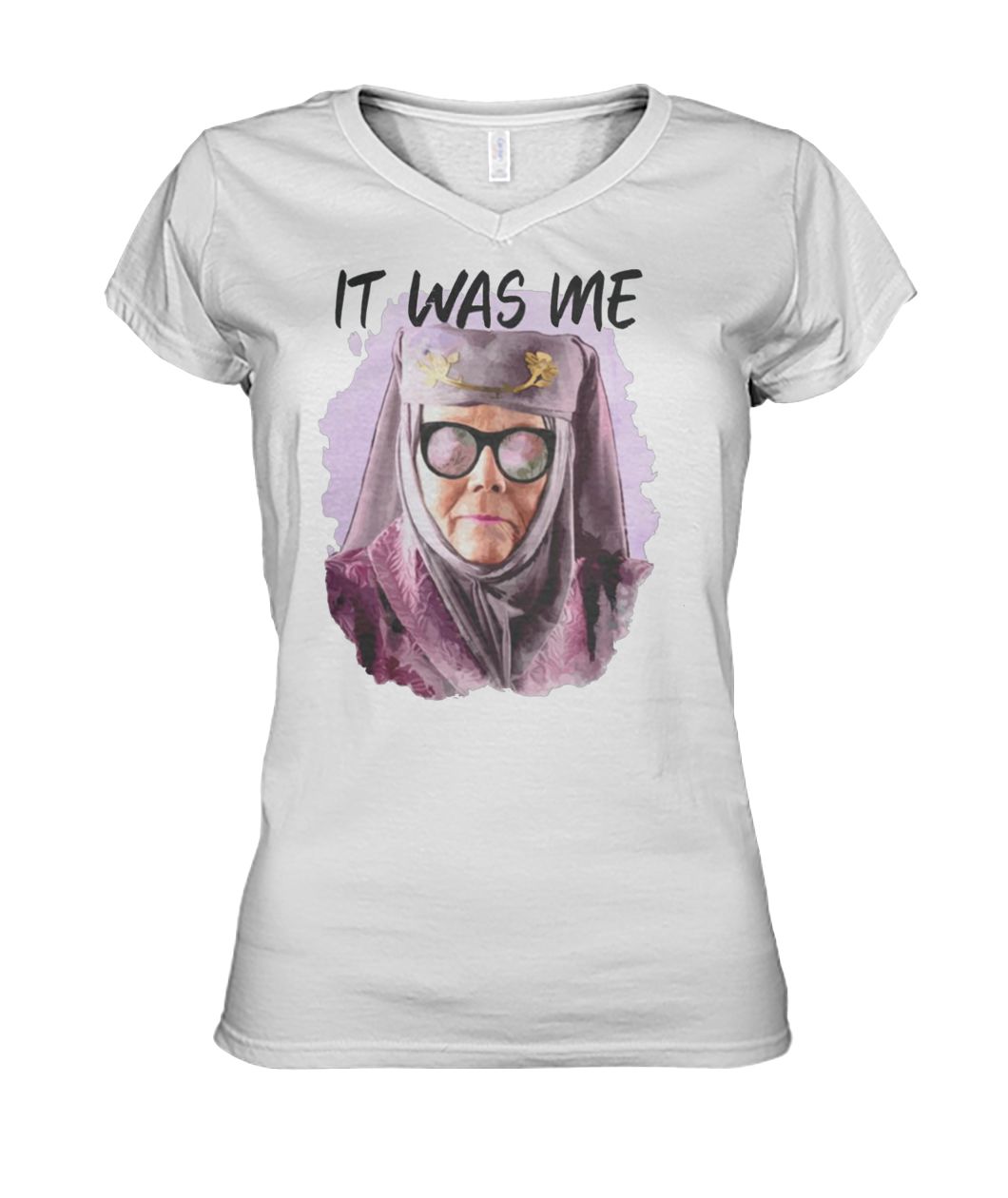 Olenna tyrell tell cersei it was me game of thrones women's v-neck