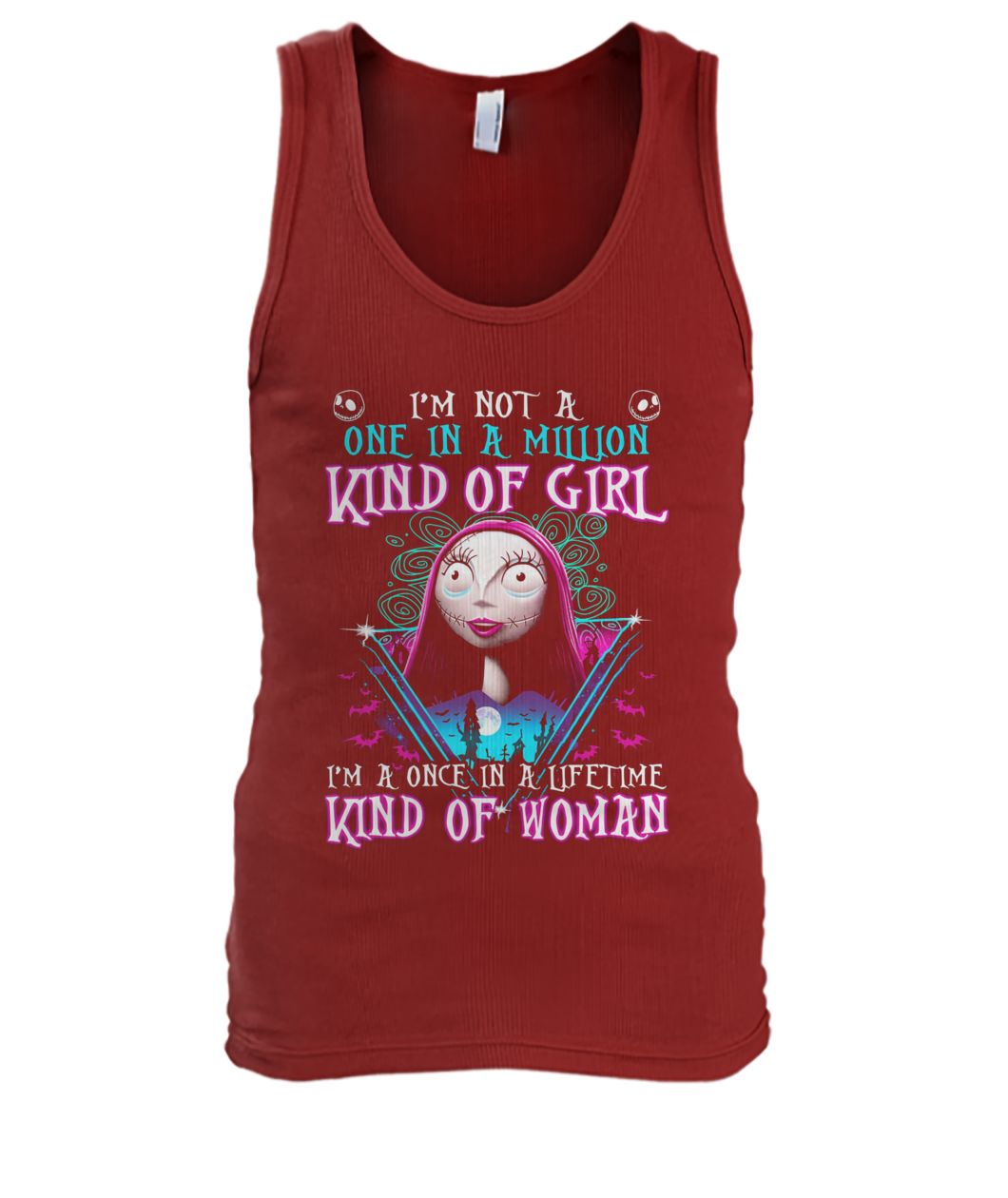 Sally I'm not a one in a million kind of girl men's tank top