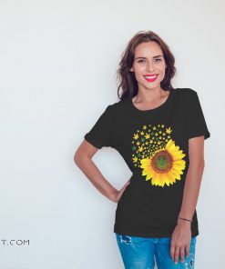 Weed sunflower shirt