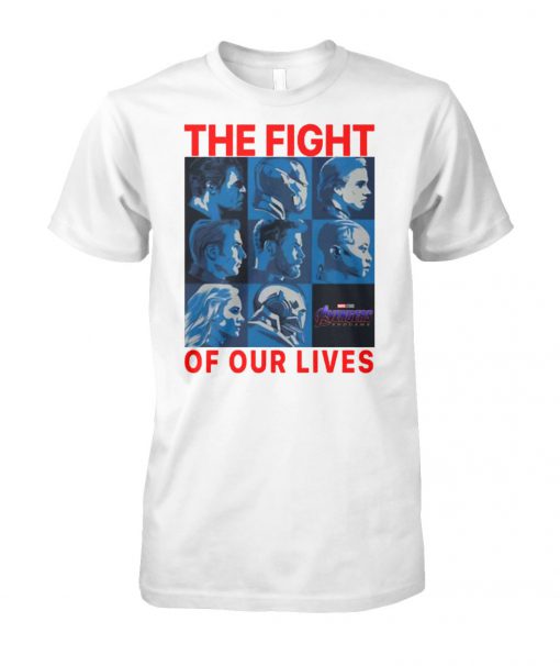 Avengers endgame the fight for our lives unisex cotton tee