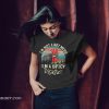 Chicken I'm not a hot mess I'm a spicy disaster vintage shirt