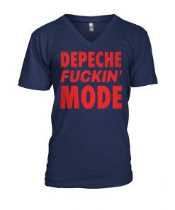Depeche fuckin' mode men's v-neck