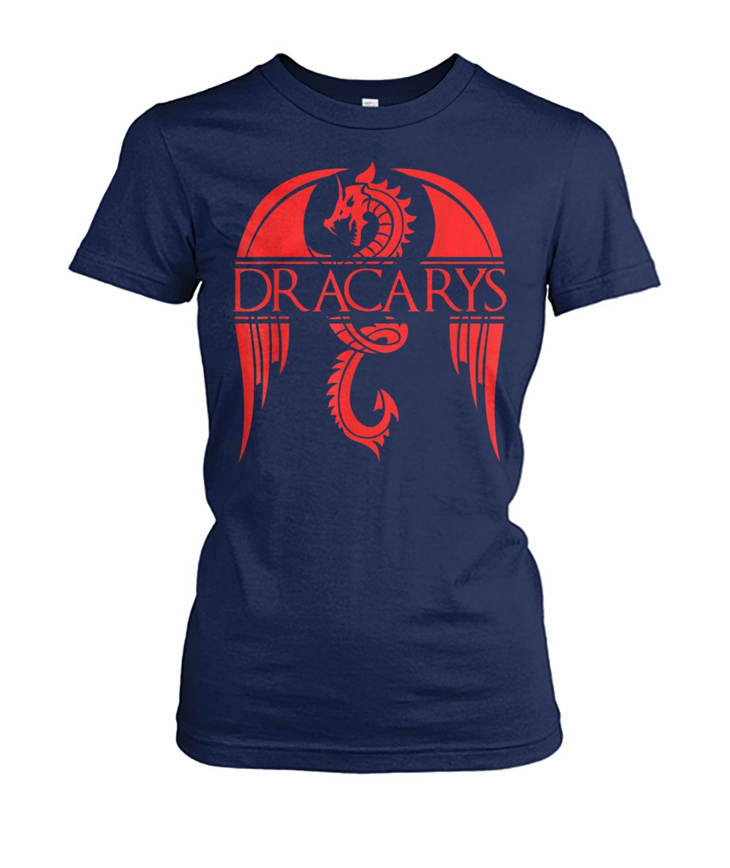 Dragon dracarys game of thrones women's crew tee
