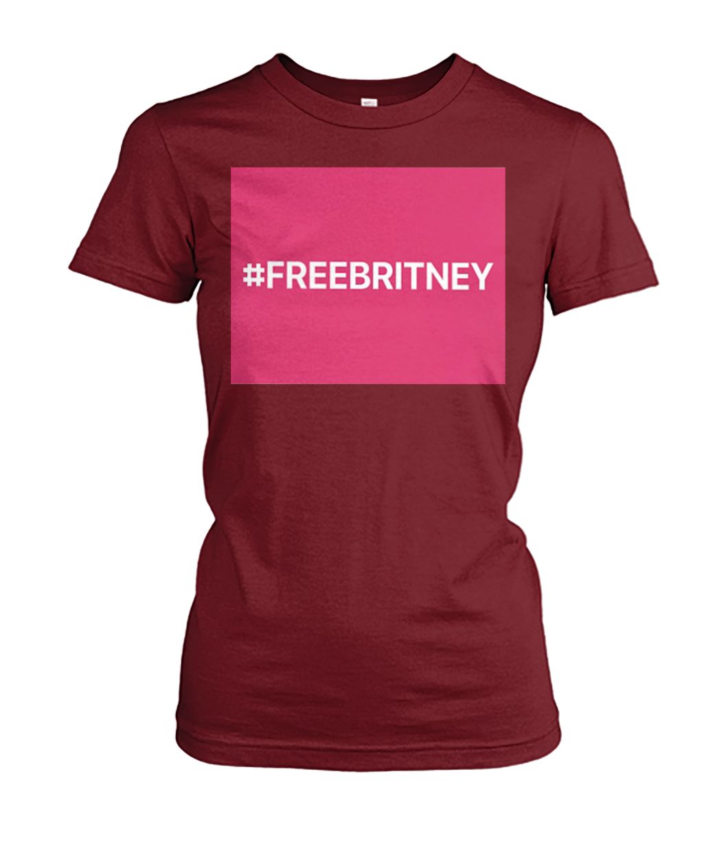 Free britney #freebritney women's crew tee