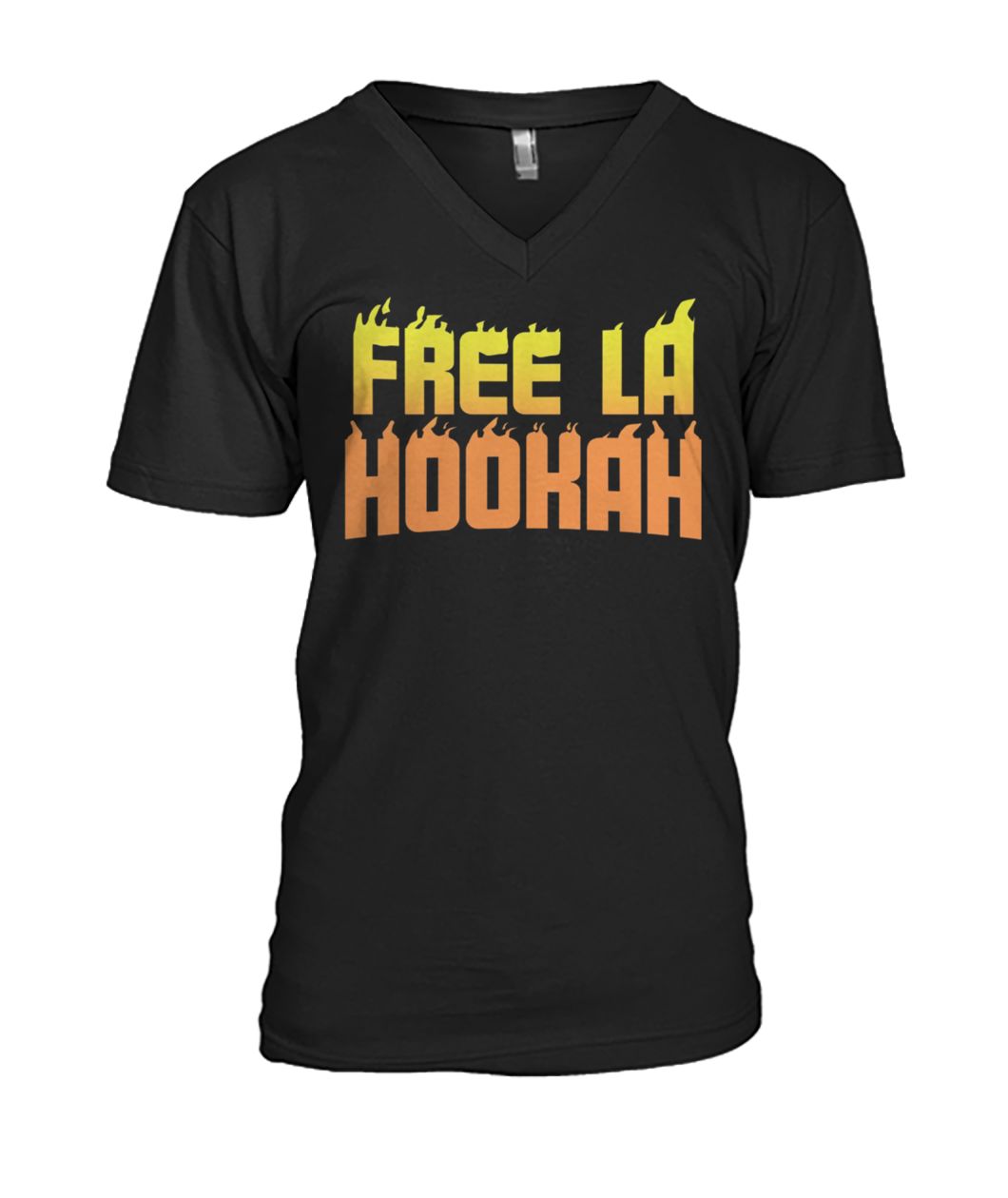 Free la hookah mens v-neck