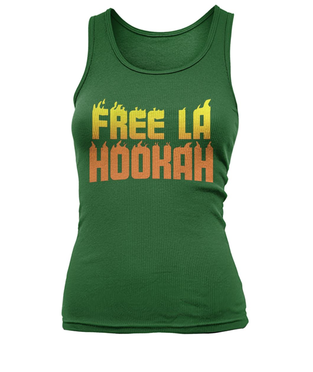 Free la hookah women's tank top