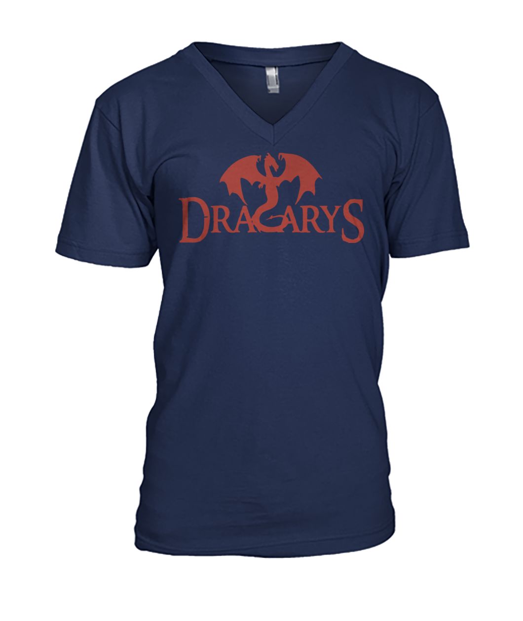 Game of thrones dracarys dragon logo mens v-neck