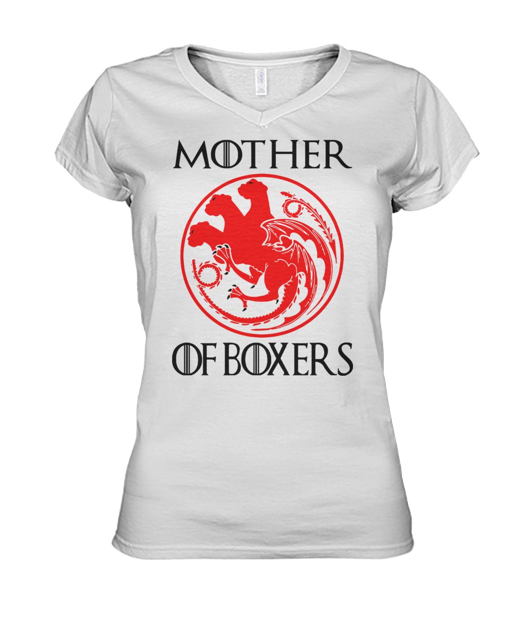 Game of thrones mother of boxers women's v-neck