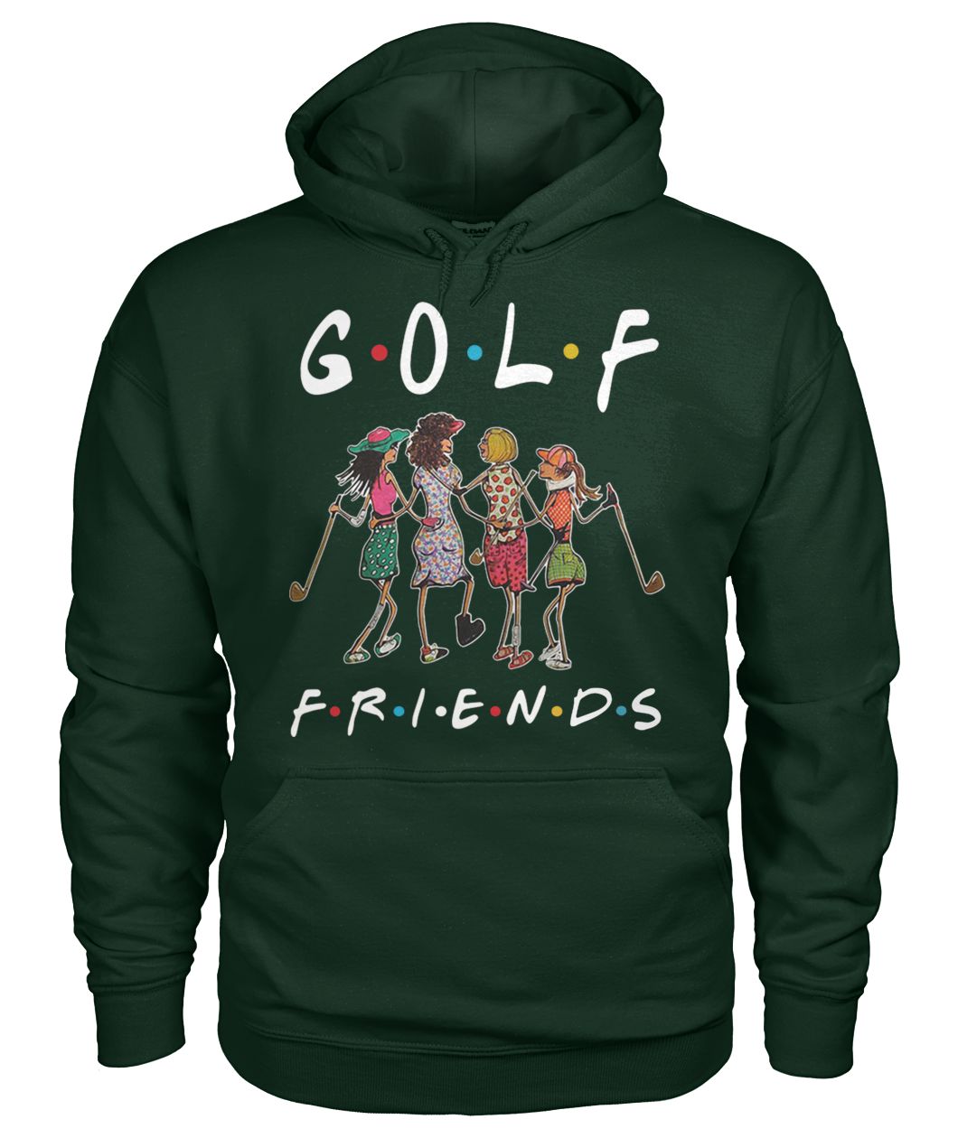 Golf friends tv show gildan hoodie