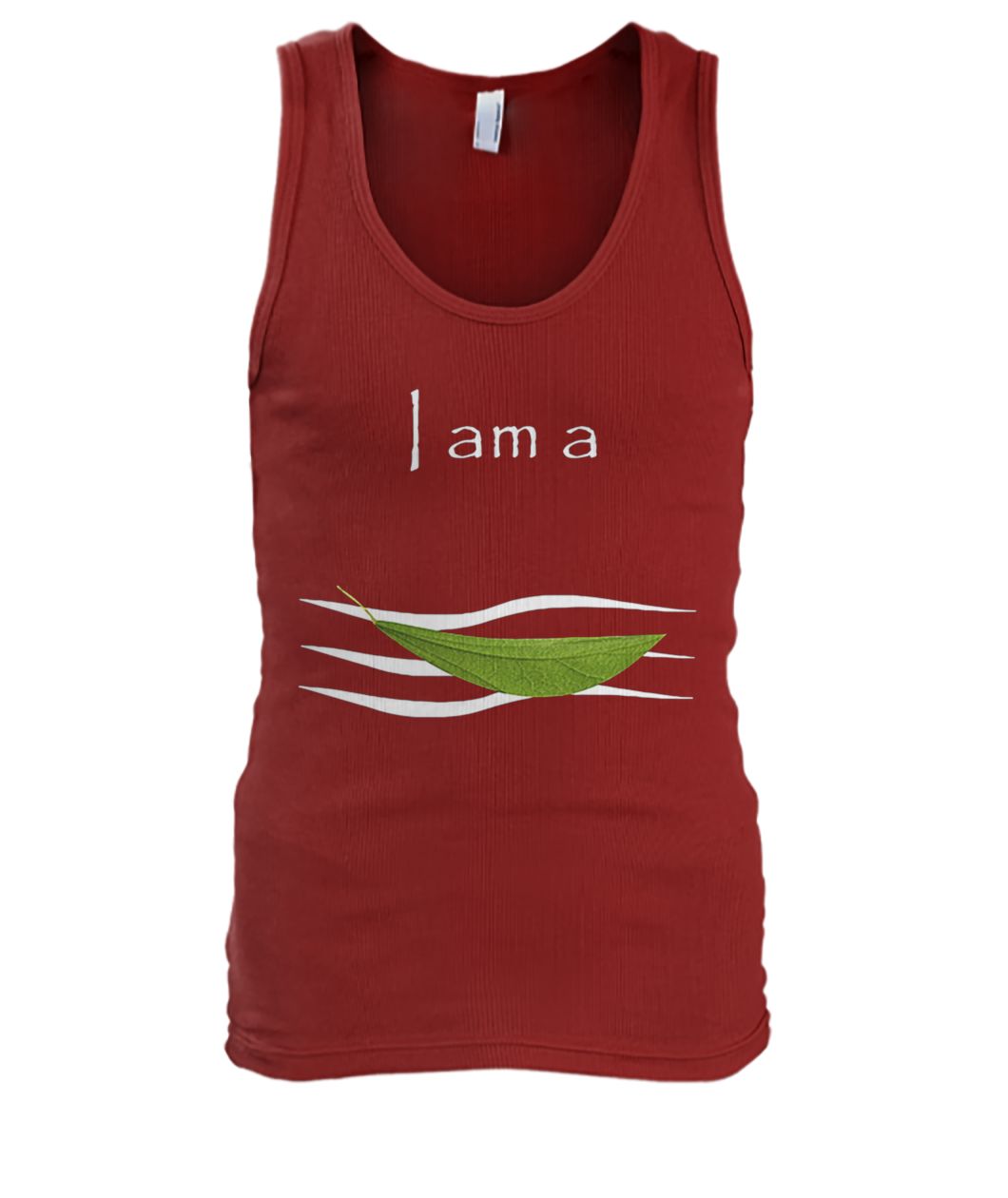 I am a leaf on the wind men's tank top