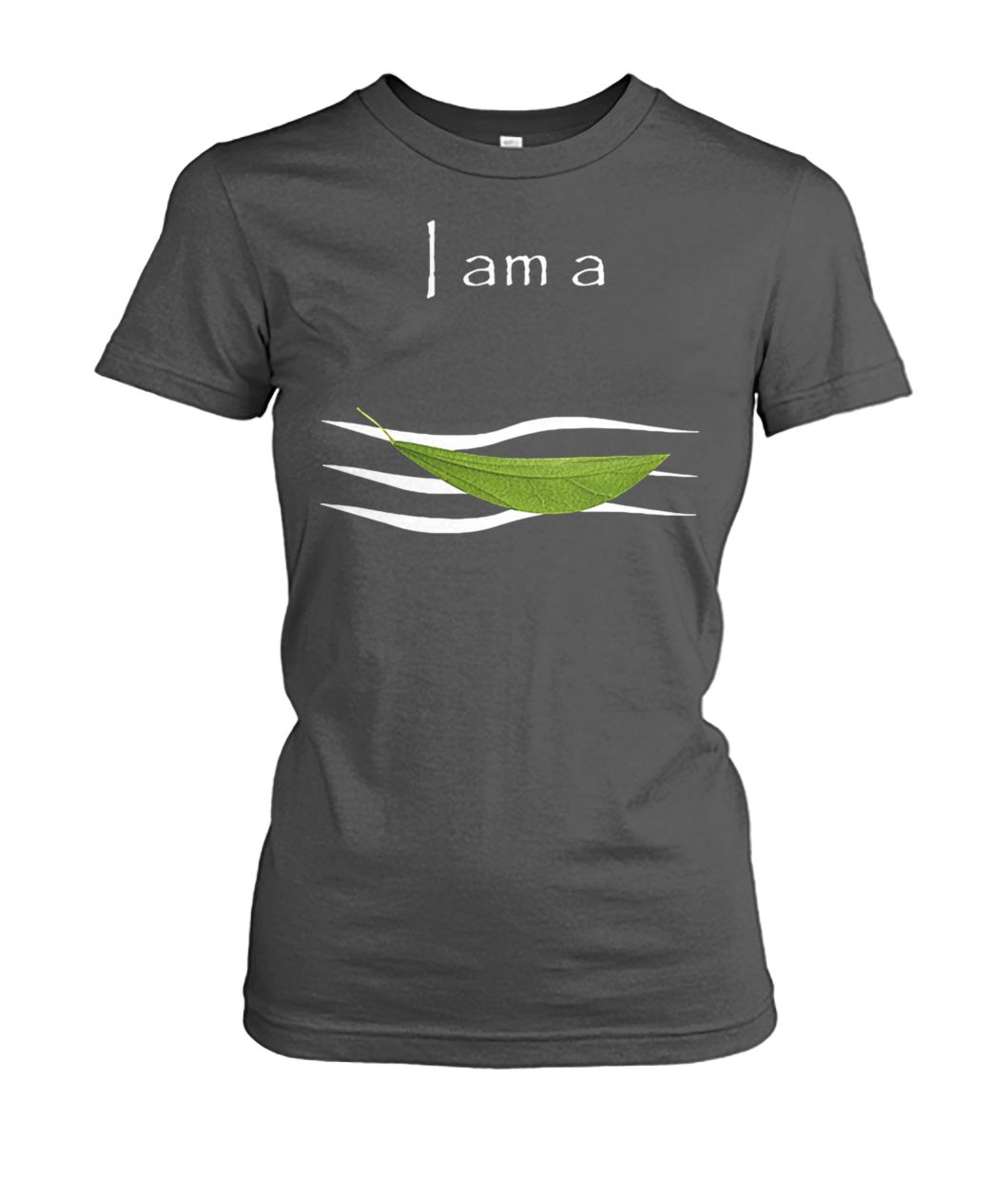 I am a leaf on the wind women's crew tee