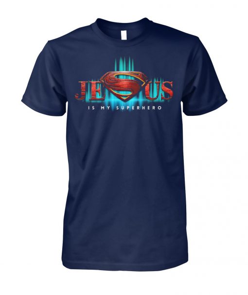 Jesus is my superhero unisex cotton tee