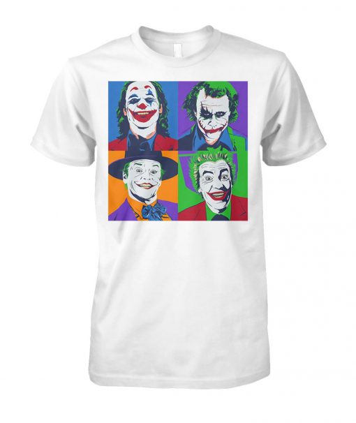 Joker pop art unisex cotton tee