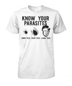 Know your parasites anti-trump af resist unisex cotton tee