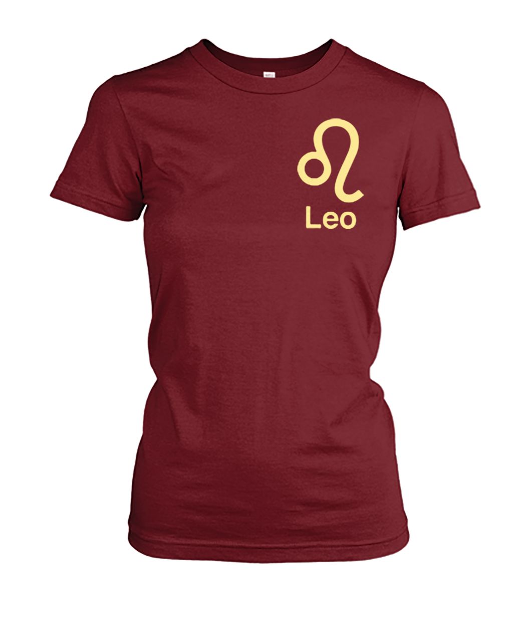 Leo is the fifth sign of the zodiac women's crew tee