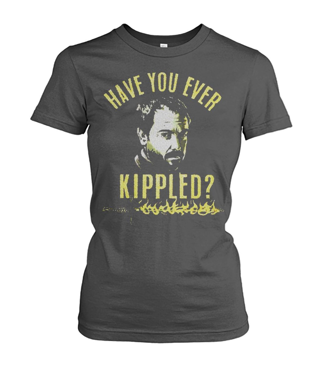 Mark sheppard have you ever kippled women's crew tee