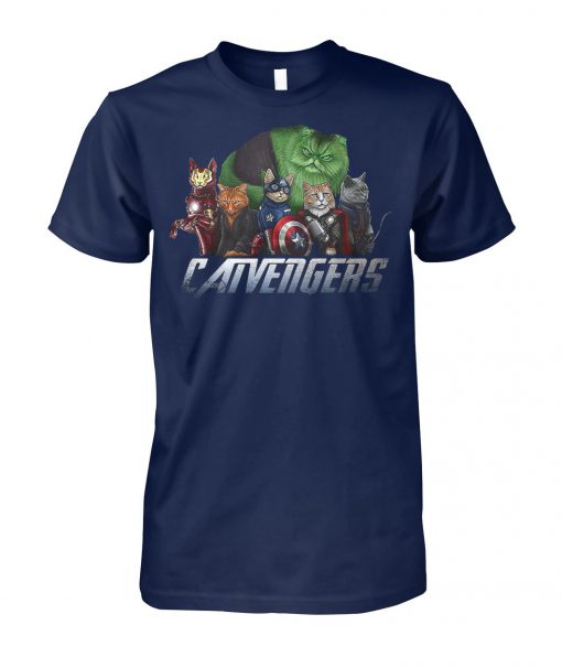 Marvel avengers endgame catvengers unisex cotton tee