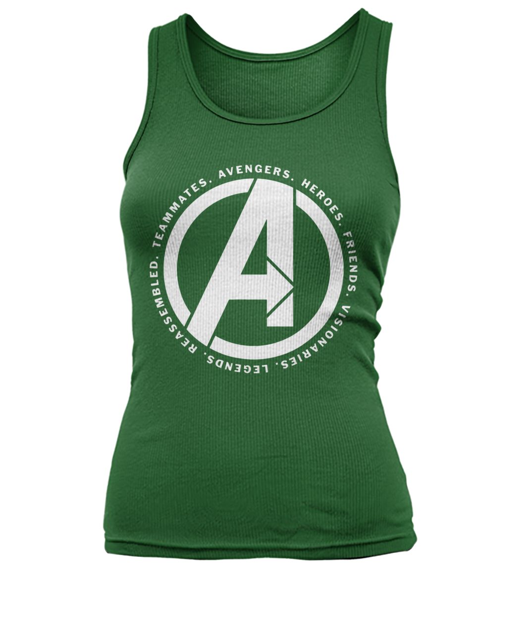 Marvel avengers endgame logo heroes and legends women's tank top
