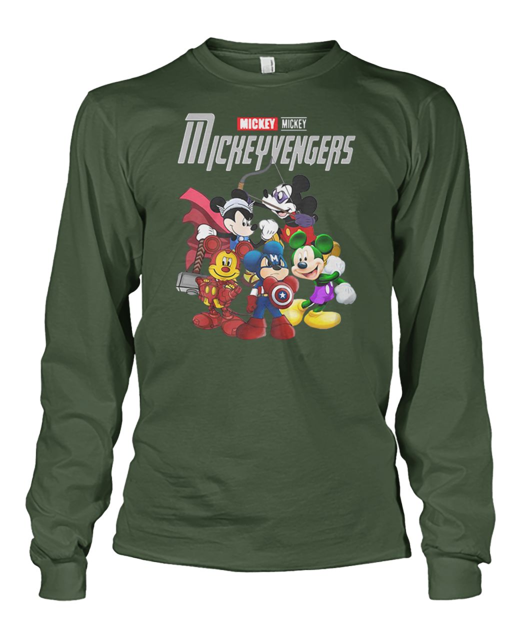 Marvel avengers endgame mickeyvengers mickey unisex long sleeve