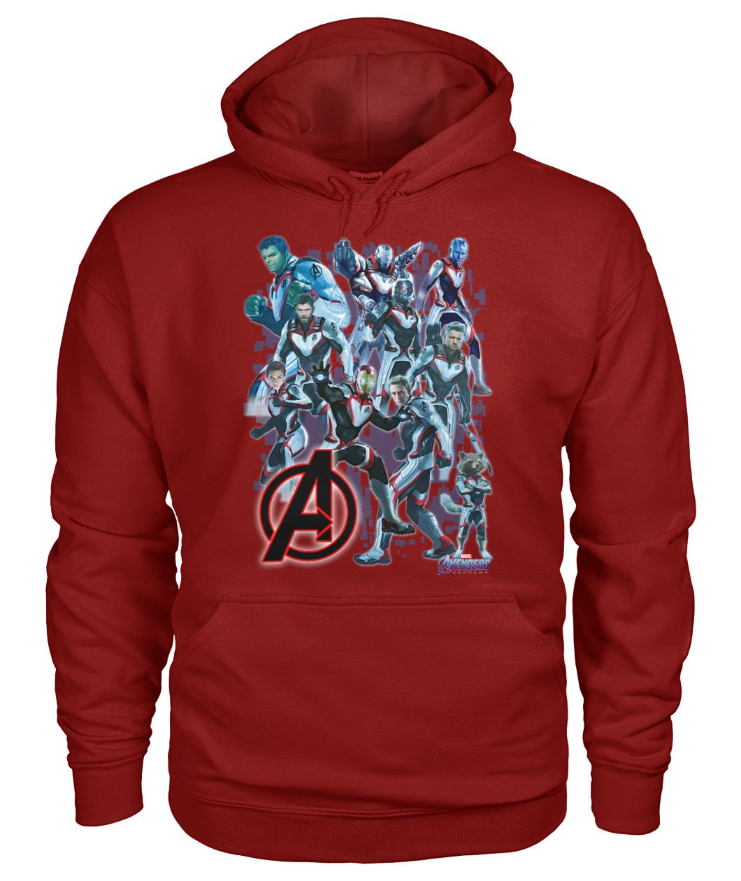 Marvel avengers endgame movie gildan hoodie