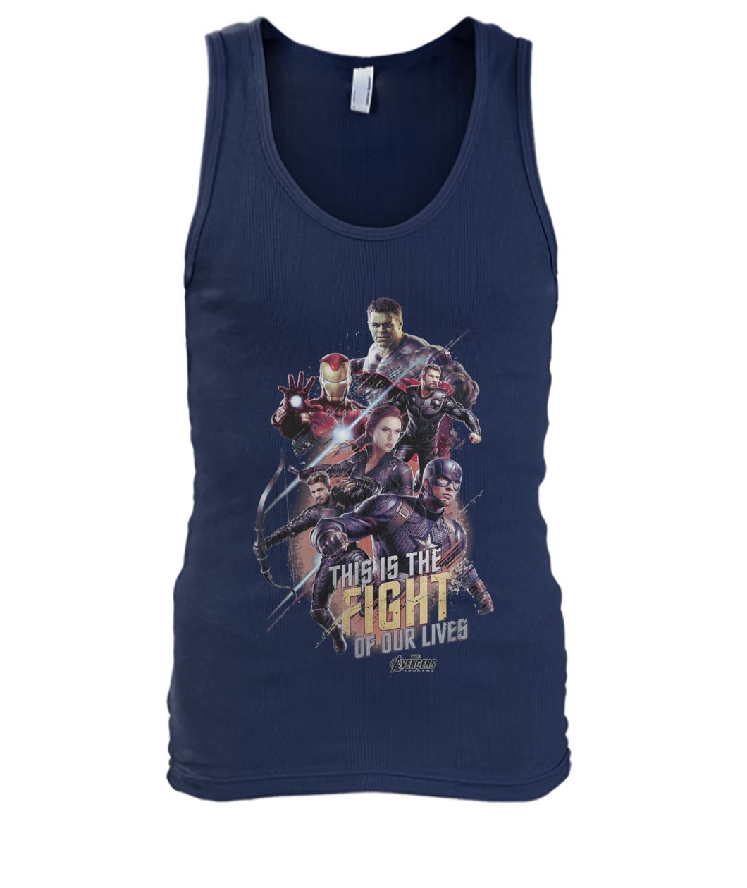 Marvel avengers endgame this is the fight of our lives men's tank top