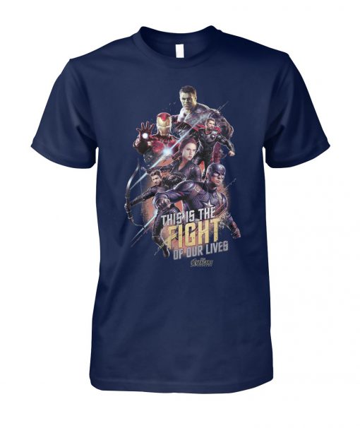 Marvel avengers endgame this is the fight of our lives unisex cotton tee