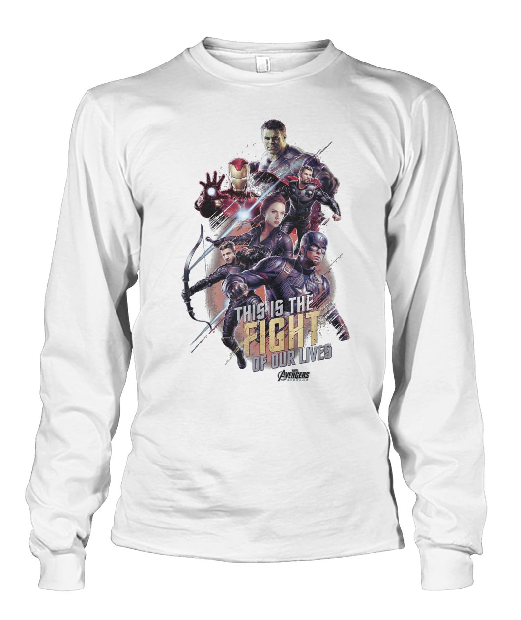 Marvel avengers endgame this is the fight of our lives unisex long sleeve