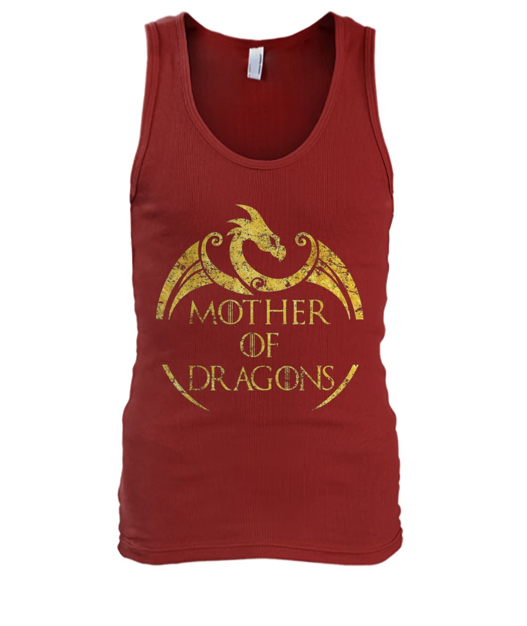 Mother of dragons game of thrones men's tank top