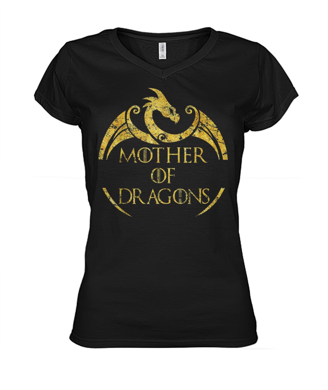 Mother of dragons game of thrones women's v-neck