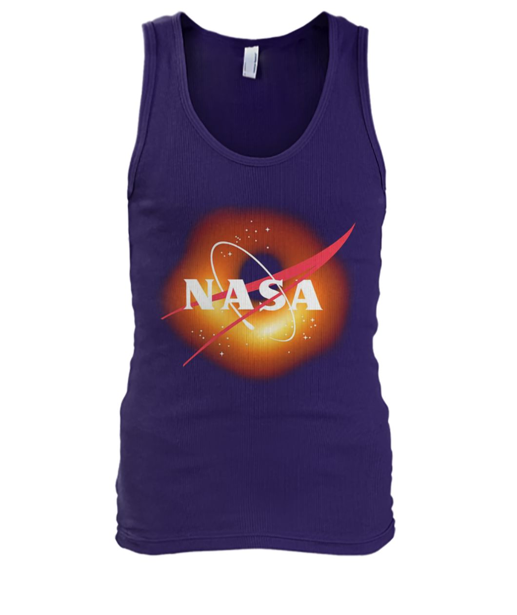 NASA first image of a black hole 2019 men's tank top