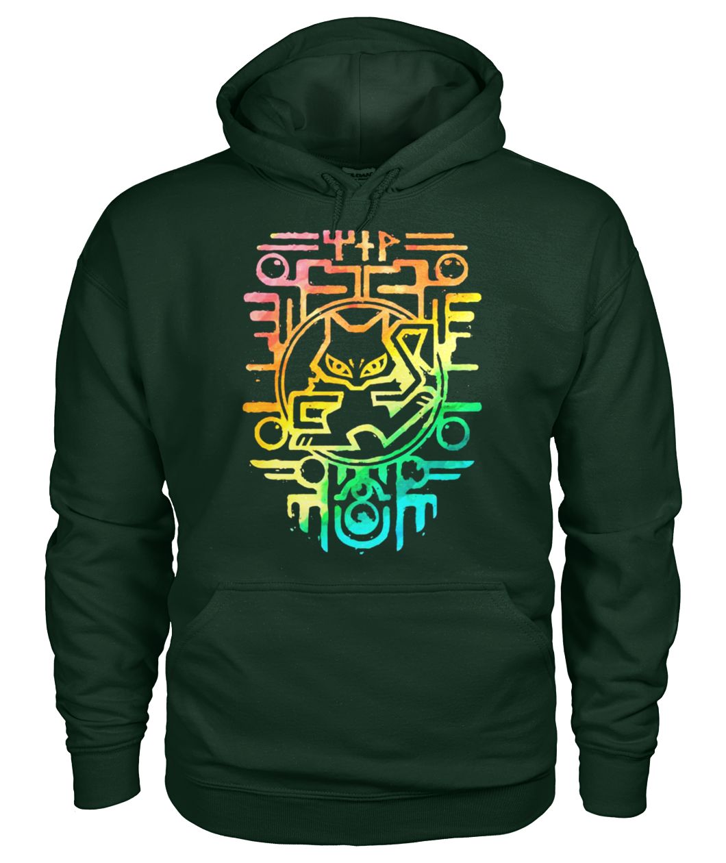 Rainbow chartres pokemon gildan hoodie