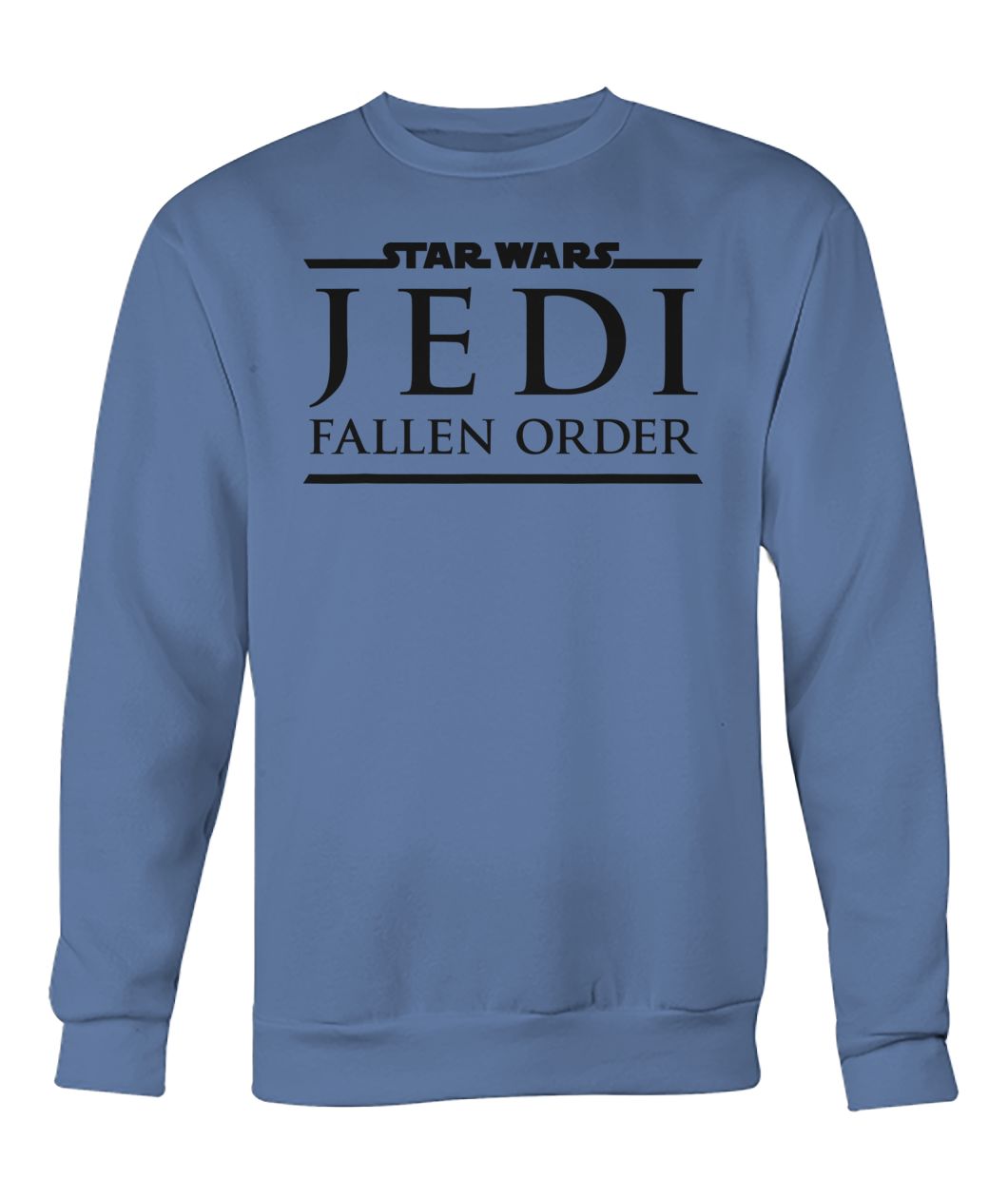 Star wars game jedi fallen order logo crew neck sweatshirt
